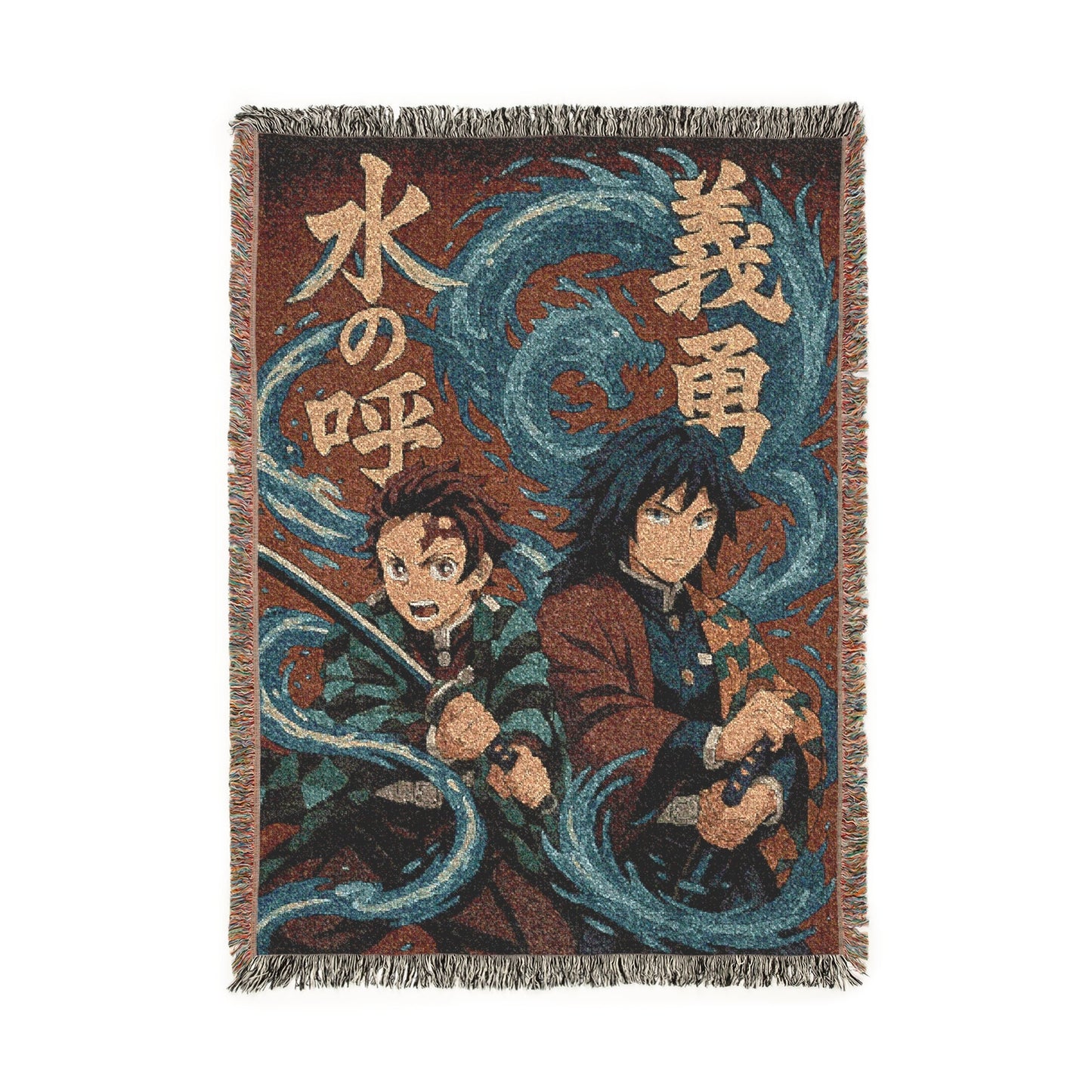 Tanjiro & Giyu Blanket