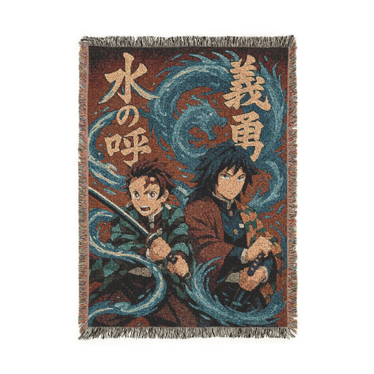 Tanjiro & Giyu Blanket